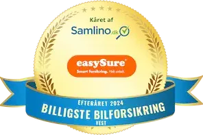 medalje med udbyders logo og hvilken award de har vundet