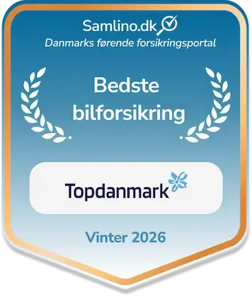 Top Danmarks pris for 3. pladsen for bedste bilforsikring 2026