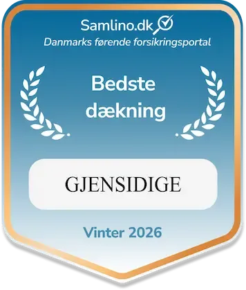 Gjensidige pris for 3. pladsen for bedste dækning