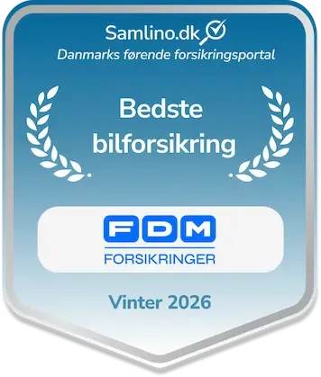 FDMs pris for 2. pladsen for bedste bilforsikring 2026