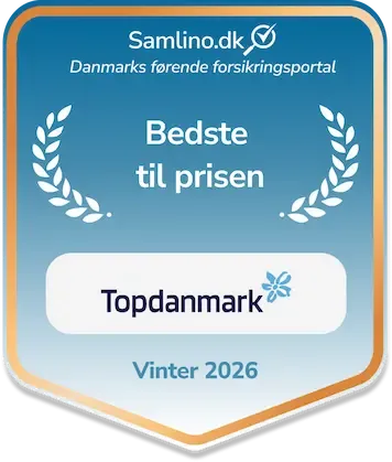 Top Danmark pris for 3. pladsen for bedst til prisen