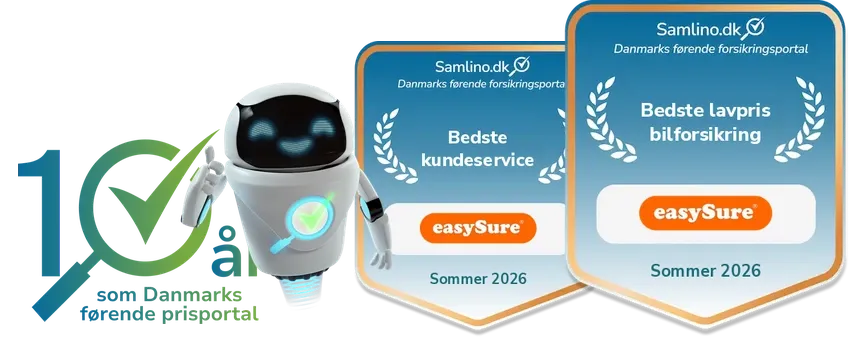 Samlino.dk Awards - easySure (Sommer 2026)