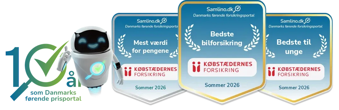 Samlino.dk Awards - Købstædernes Forsikring (Sommer 2026)