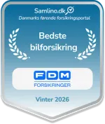 FDMs pris for 2. pladsen for bedste bilforsikring 2026
